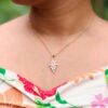 Blush Pendant Necklace