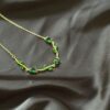 Green Tulip Necklace