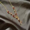 Red Tulip Necklace