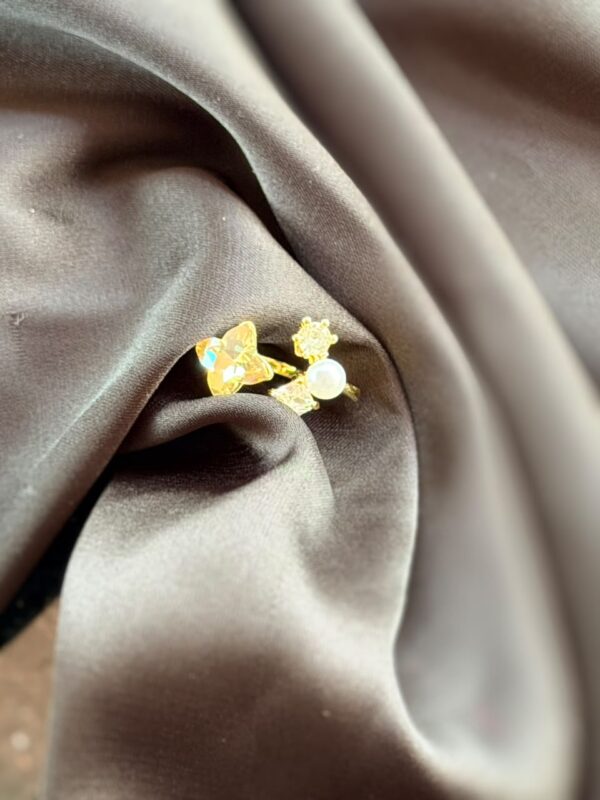 Gold Stone Ring