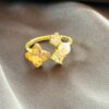 Gold Stone Ring