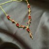 Red Tulip Necklace