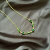 Green Tulip Necklace