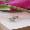 Silver Crystal Ring